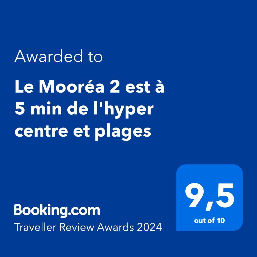 Le Moorea 2 Est A 5 Min De L'hyper Centre Et Plages